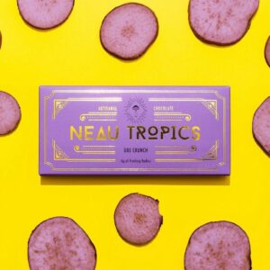 Neau Tropics Artisanal Chocolate – Ube Crunch 6g